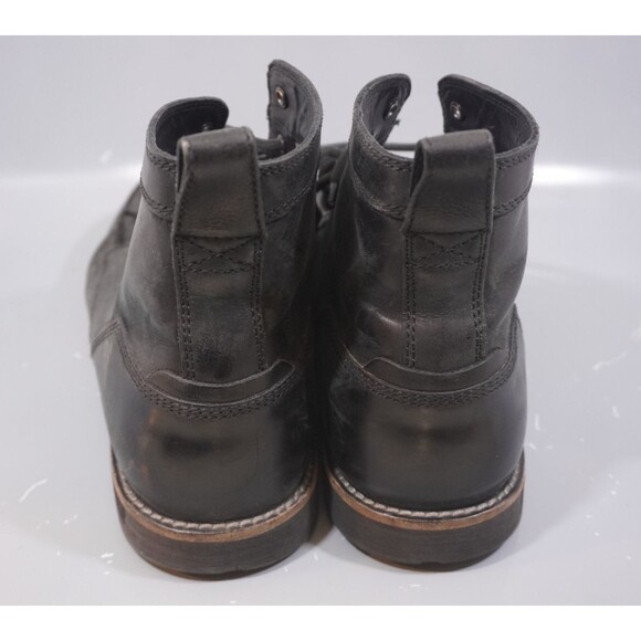 KEEN The 59 Moc Men\'s Size 12 Black Leather Work Boots Chukka Ankle 1023854 main image 8